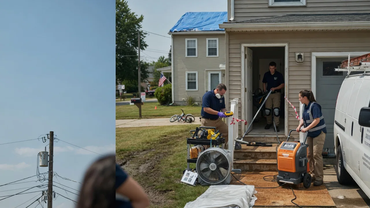 Water Damage Repair in Darwin, CA near me